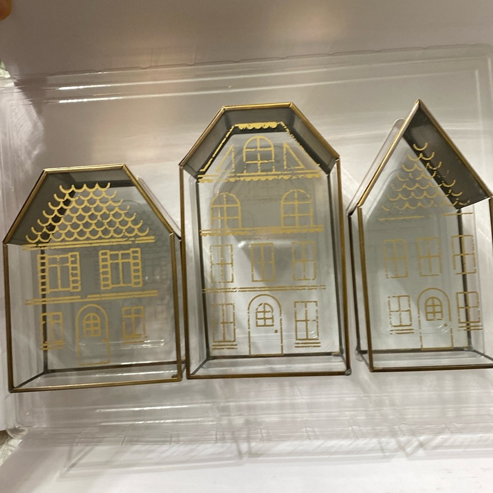 Hearth & Hand Glass house set